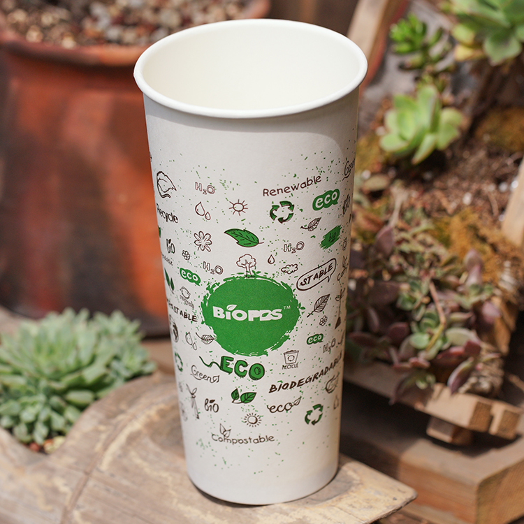 Takeout Customized Disposable Bamboo Coffee Cup