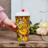 Customized Paper Cups With Cover 12 oz