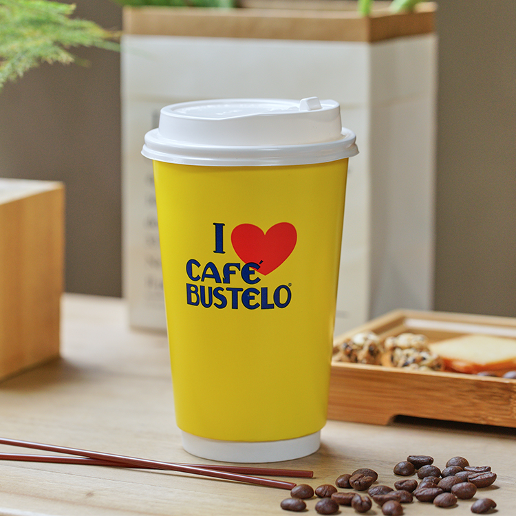 Wholesale Cheap Custom Printed Biodegradable Disposable Pla Coffee Cup Double Wall