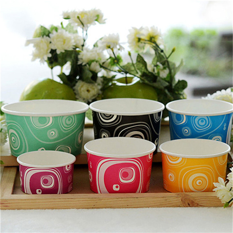Complete specifications disposable ice cream paper cup