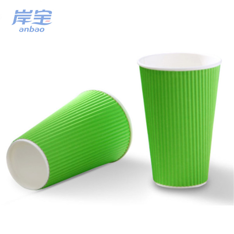 cheap custom 6 oz coffee ripple paper cups