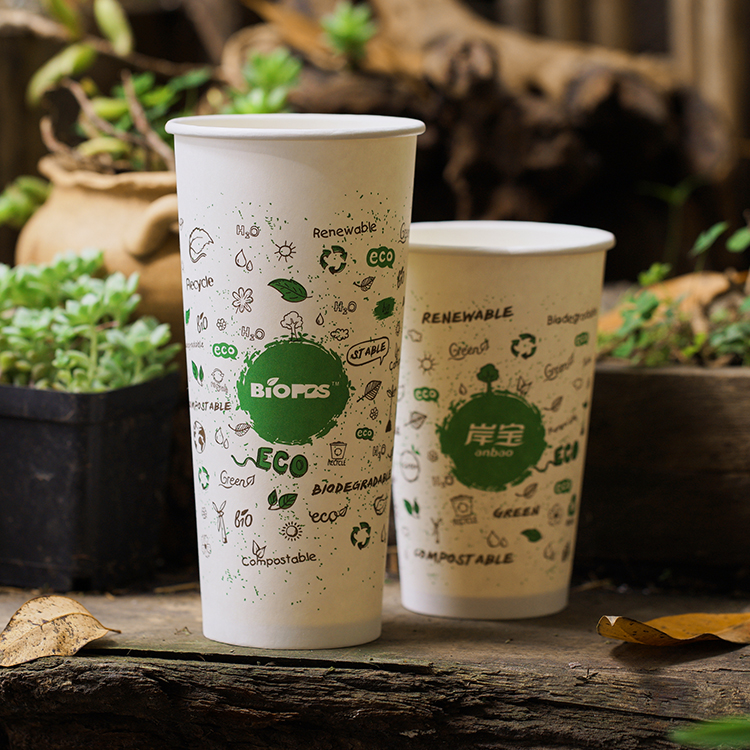 4 oz 6 oz Biodegradable Customized Disposable Paper Cup