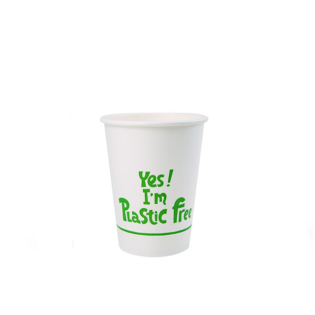 Plastic free Paper Cup Single Wall Paper Home compost