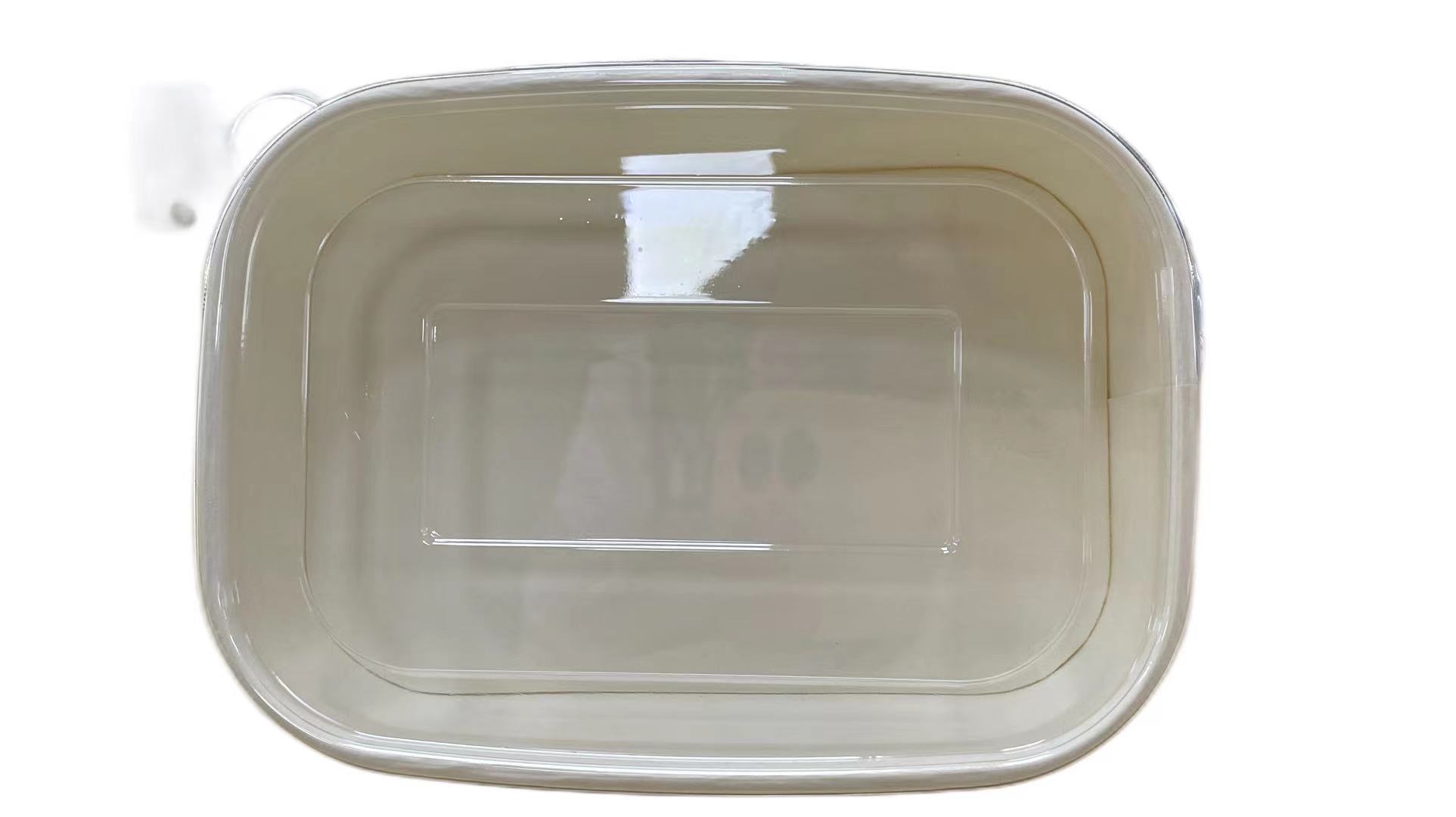 Compostable Rectangle Take Away Paper Bowl