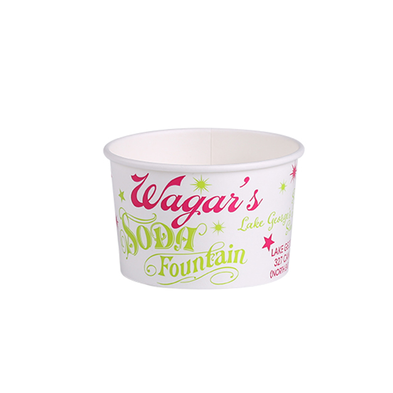 Eco-Friendly Customized Frozen Yogurt ice cream cup With Lid