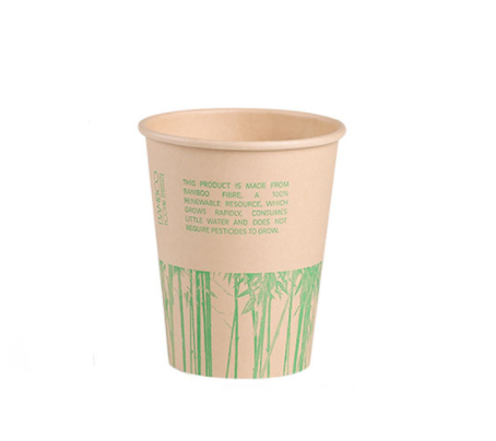 What is the material of compostable paper cup?